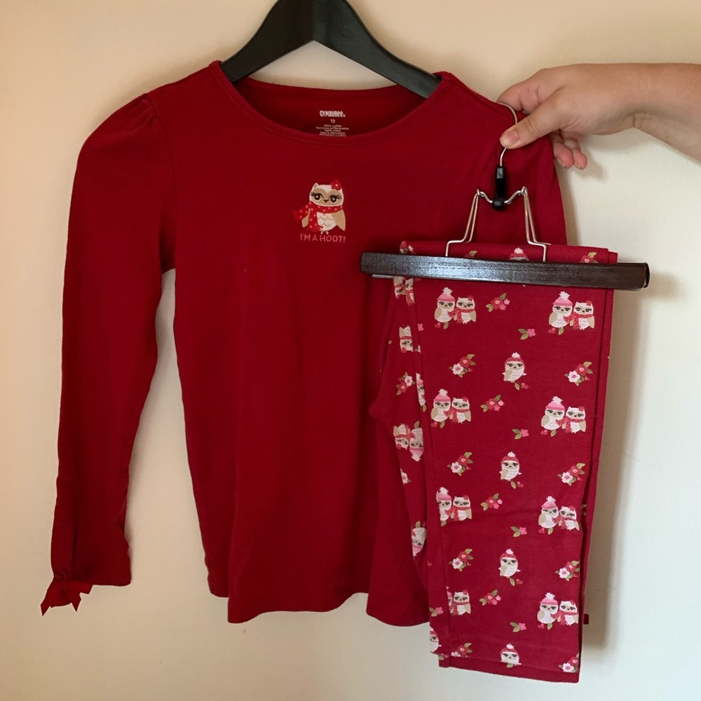 Gymboree Owl PJ Set, Size 12